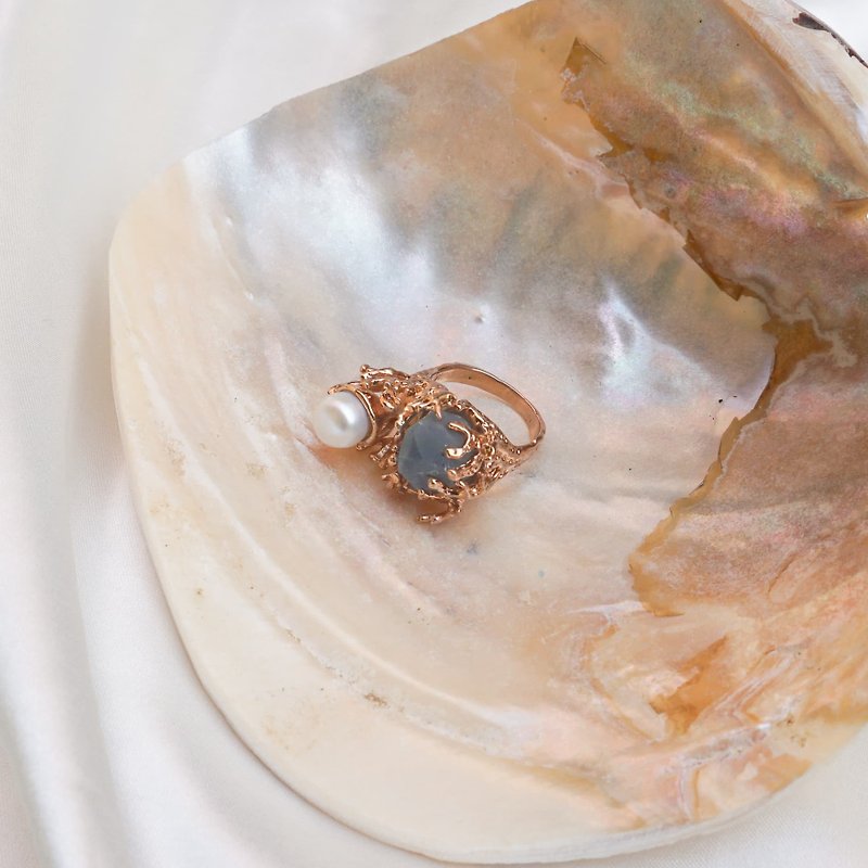 Sea coral ring - 戒指 - 铜/黄铜 