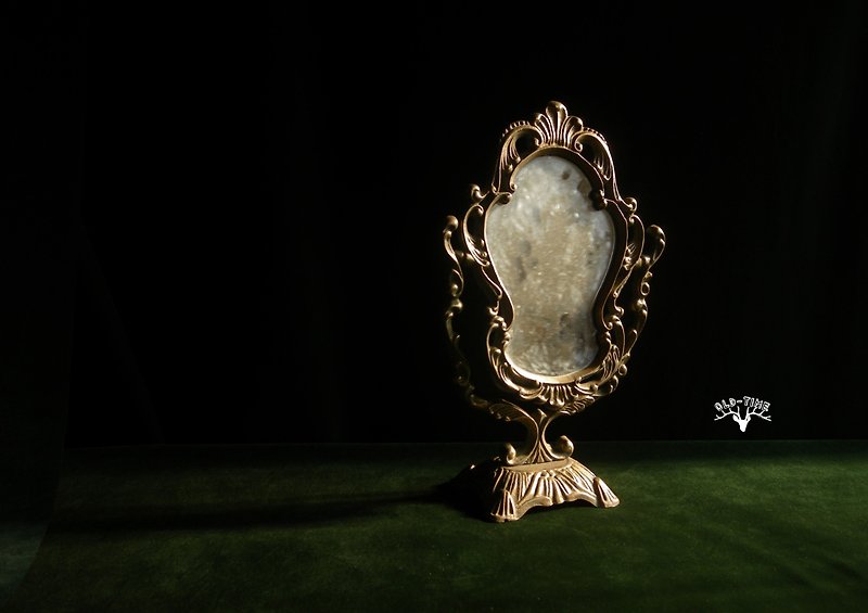 【老时光 OLD-TIME】早期欧洲老铜桌镜 - 摆饰 - 其他材质 多色