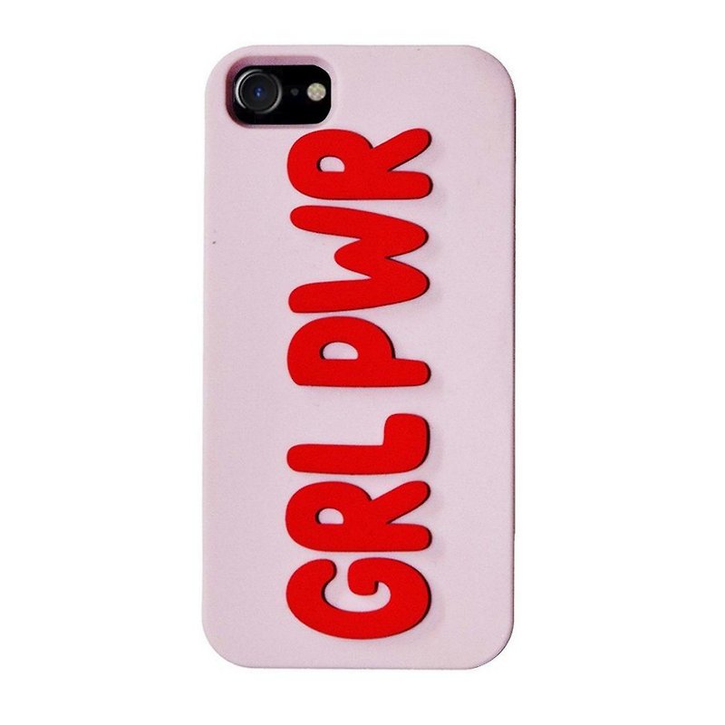 美国 Valfre / GRL PWR 3D iPhone 手机壳 - 手机壳/手机套 - 硅胶 粉红色