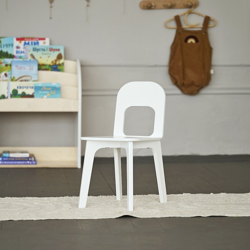幼儿椅 儿童家具 木椅 超时椅 蒙台梭利家具 - 儿童家具 - 木头 白色