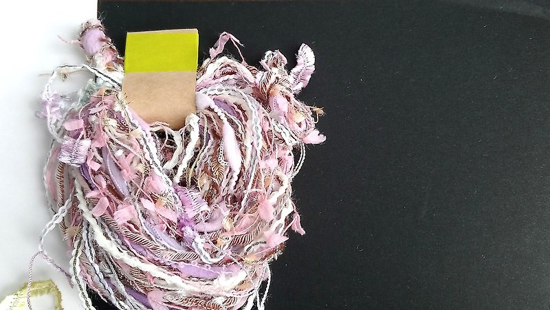 日本混合纱线 - 编织/刺绣/羊毛毡/裁缝 - 聚酯纤维 粉红色