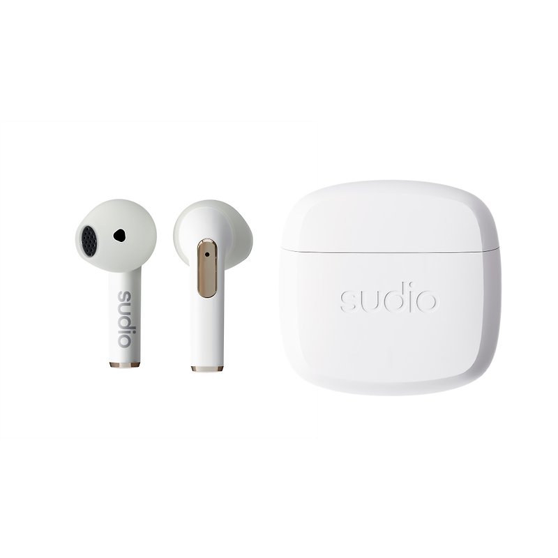【新品上市】Sudio N2 真无线蓝牙耳塞式耳机 - 雾白 - 耳机 - 塑料 白色