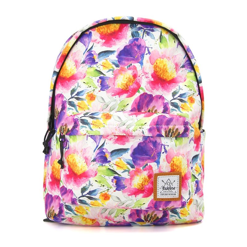 Floral Splash ❀ 后背包 - 后背包/双肩包 - 防水材质 多色