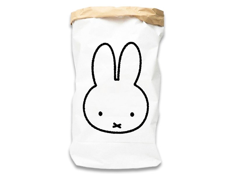 Miffy 米飞儿纸袋 XL - 收纳用品 - 纸 白色