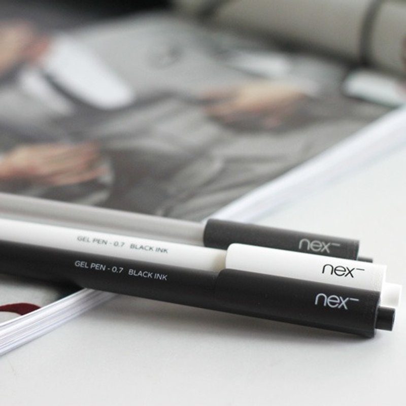 PREMEC 瑞士笔 时尚黑 银黑白胶墨笔三入组 - 其他书写用品 - 塑料 黑色