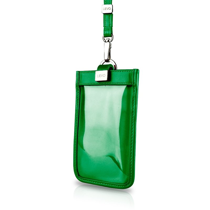 【LIEVO】 TOUCH - 颈挂式真皮手机套_森林绿5.7 - 手机壳/手机套 - 真皮 绿色