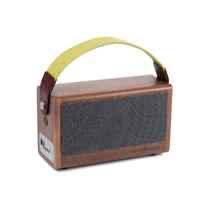 P3 II 无线高传真实木音响-胡桃木 - 扩音器/喇叭 - 木头 咖啡色