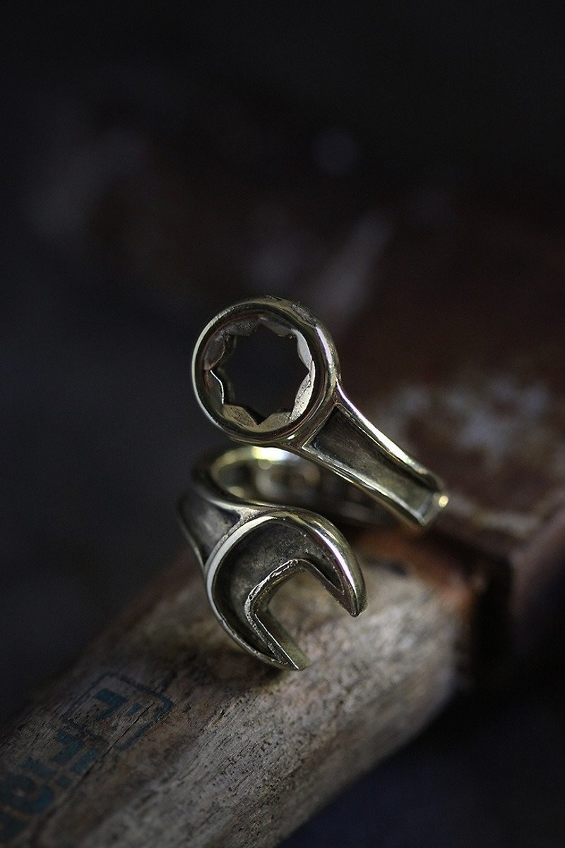 Wrench Ring Original design and made by Defy. - 戒指 - 其他金属 