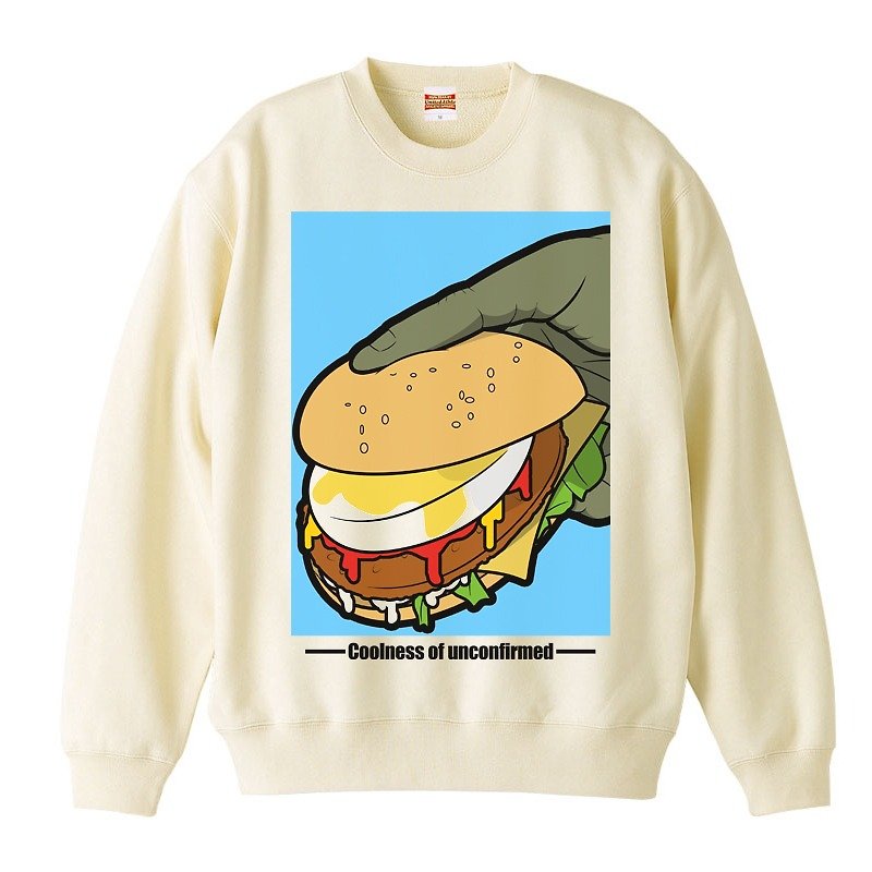 [スウェット] alien hamburger - 男装上衣/T 恤 - 棉．麻 