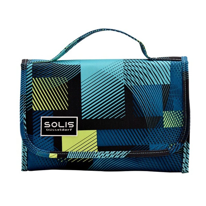 SOLIS 马戏团系列 扣式收纳护照包 (嬉戏蓝) - 护照夹/护照套 - 聚酯纤维 