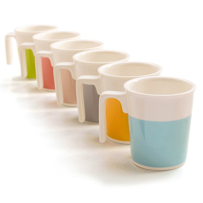 六款饮系列亲亲马克杯组 -P+L设计杯无盖 - 咖啡杯/马克杯 - 瓷 多色