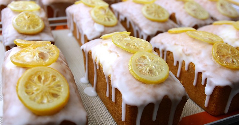 柠檬糖霜磅蛋糕 - 10入团购组 - 蛋糕/甜点 - 新鲜食材 黄色