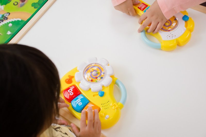 宝宝欢乐小乐器(钢琴) | (附游戏书) 满月礼物 儿童节礼物 - 玩具/玩偶 - 塑料 黄色