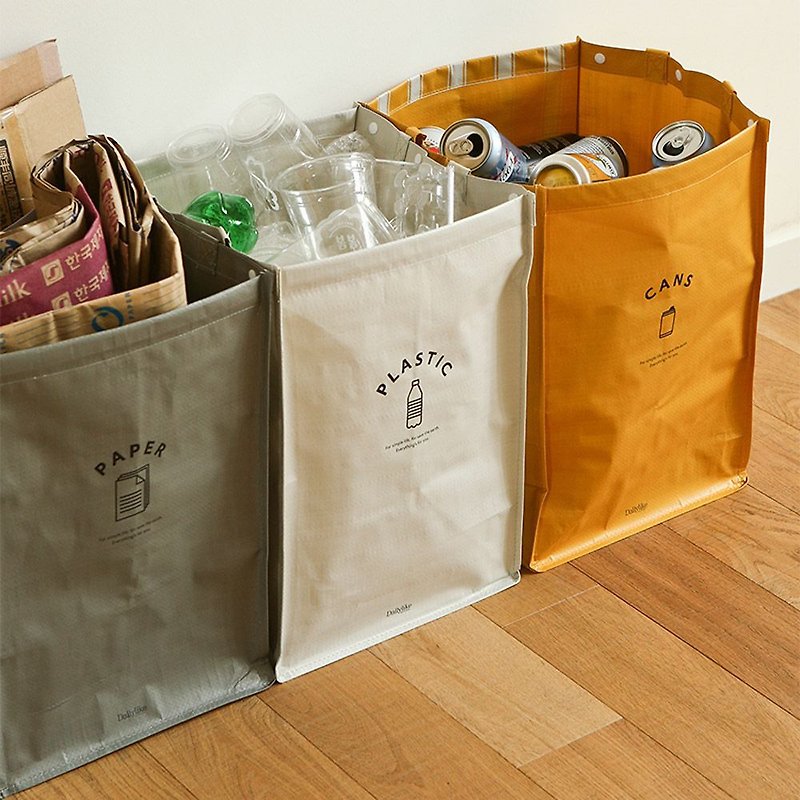 3入防水回收分类袋(方形)-01 自由飞鸟,E2D64350 - 收纳用品 - 塑料 咖啡色