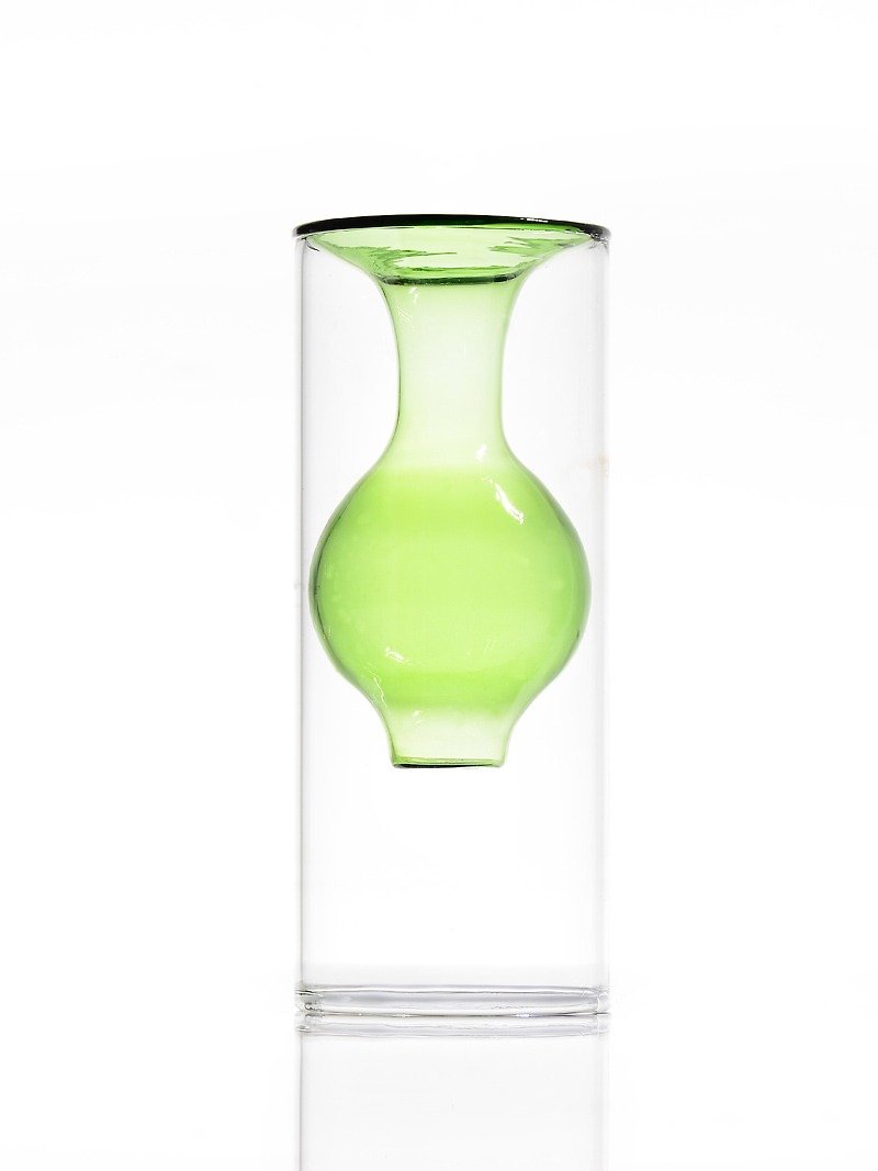 瓶新境器系列-绿 - 摆饰 - 玻璃 绿色