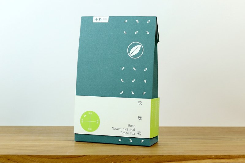 【尝试台茶新滋味】玫瑰窨-生活袋(茶叶 150g) - 茶 - 纸 蓝色