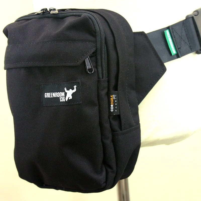 Greenroom136 - Sidekeep - Waist Pouch - Black - 后背包/双肩包 - 其他材质 黑色