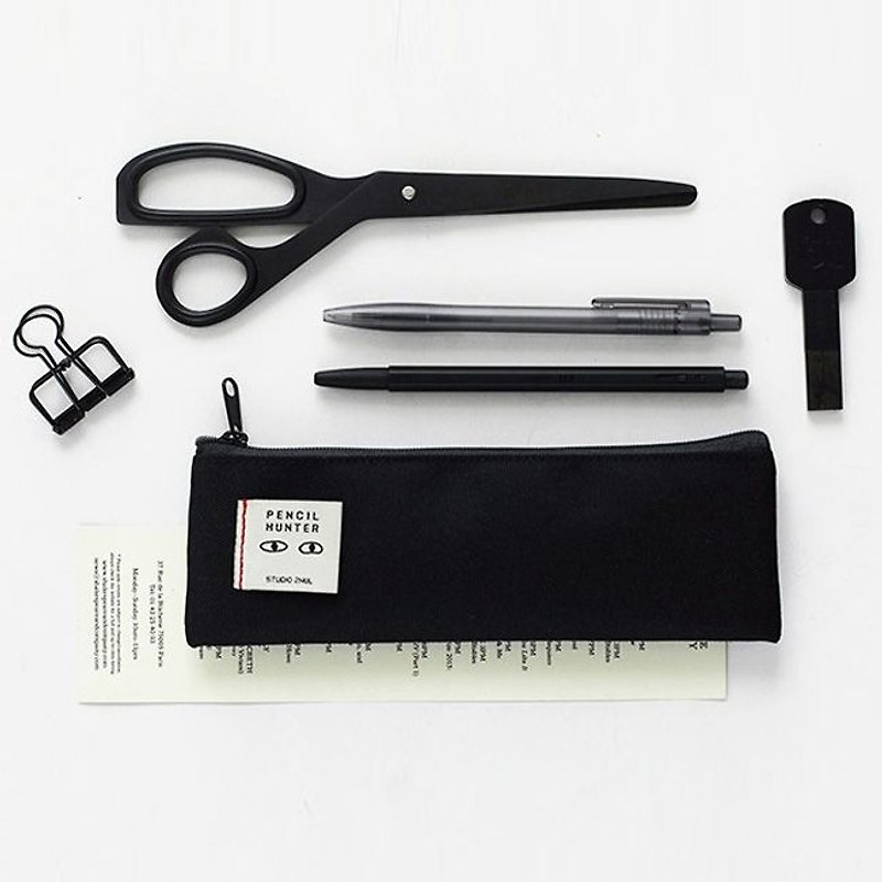 2NUL-铅笔猎人万用收纳笔袋-黑,TNL84529 - 铅笔盒/笔袋 - 塑料 黑色