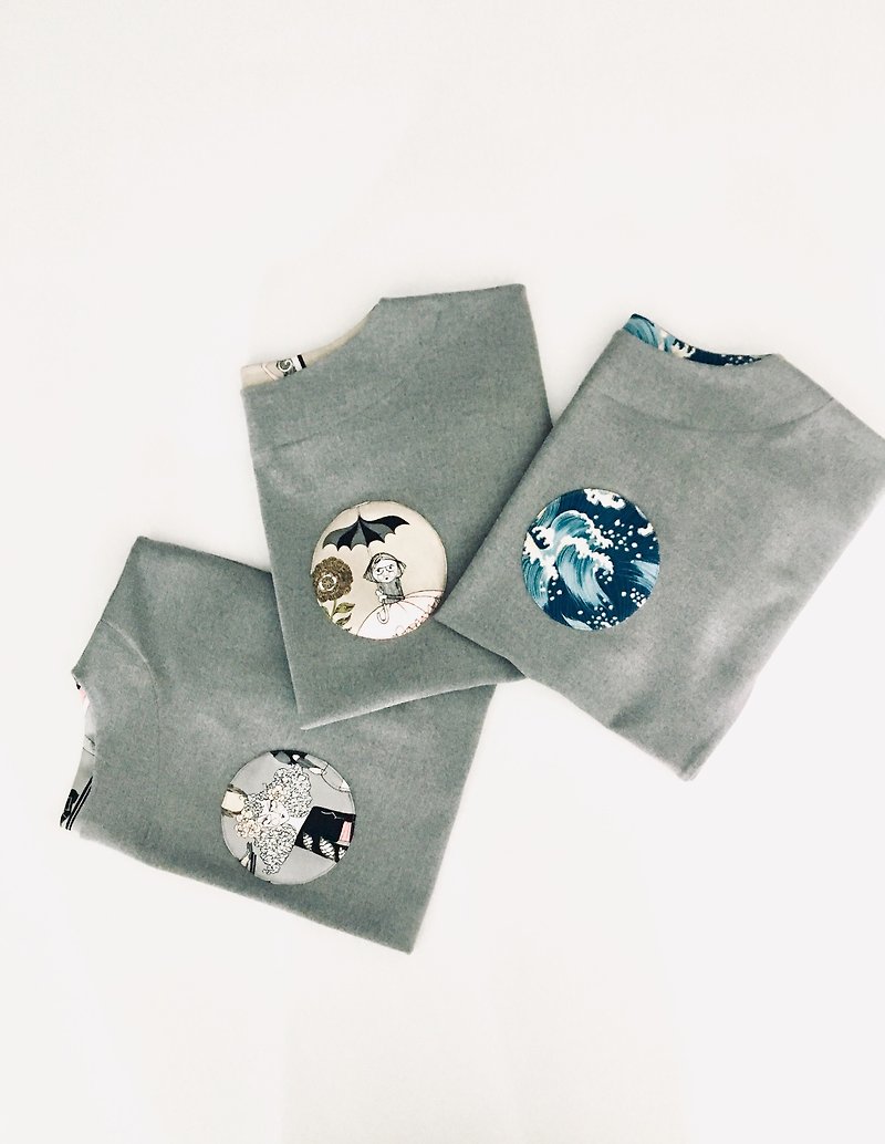 Set of three woolly tops - 女装上衣 - 其他金属 灰色