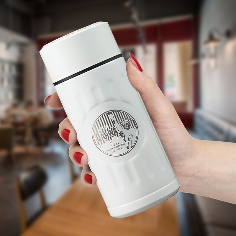 CB Japan mini精品咖啡专用保冷保温杯-白色限定 - 保温瓶/保温杯 - 不锈钢 白色