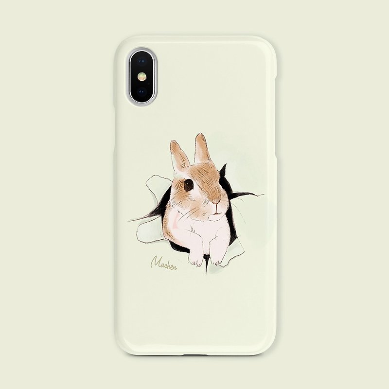 破壳小兔-硬壳 (iPhone.Samsung三星, HTC, Sony.华硕手机壳) - 手机壳/手机套 - 塑料 多色