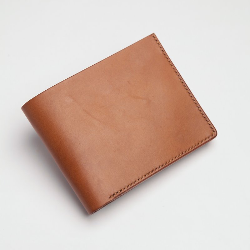 Handmade of Buttero leather 8 card slots,  hidden division and 1 bill slot