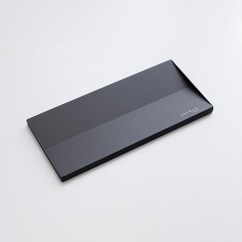 V / 双面置物盘 - 黑 - 收纳用品 - 其他金属 黑色