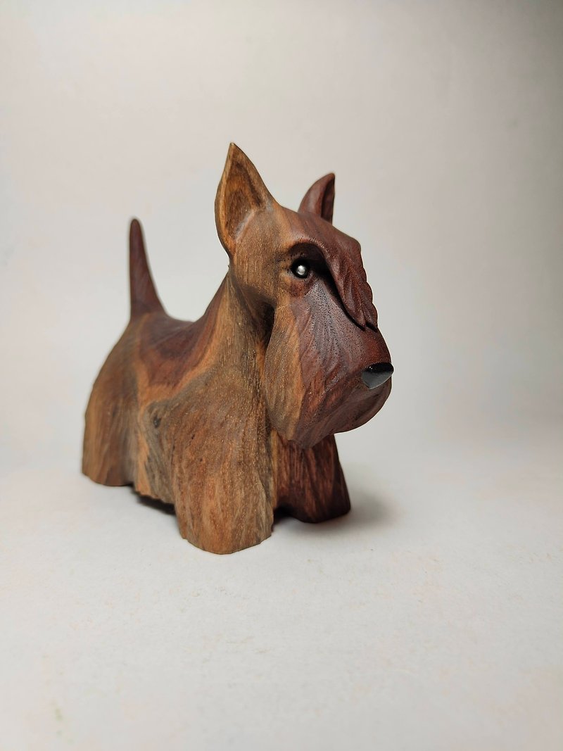 Figurine Dog - 玩偶/公仔 - 木头 