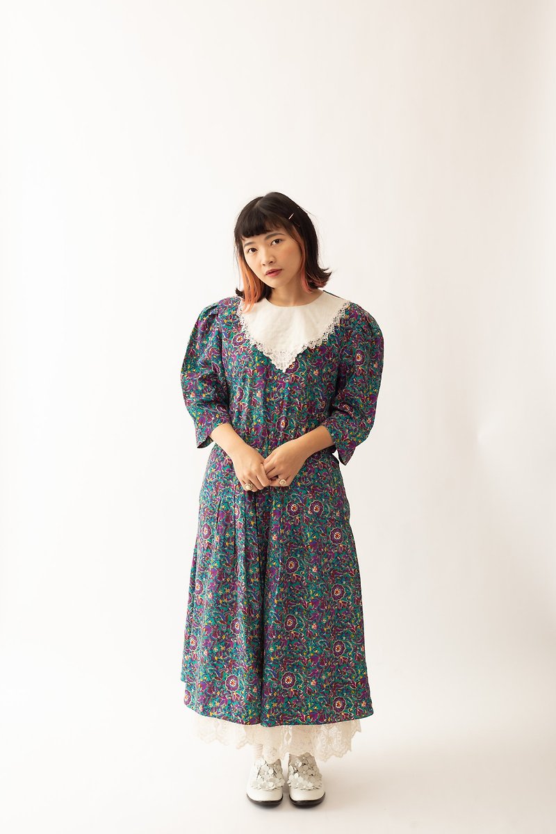 Vintage American dress 古着美式洋装【初恋贩卖所】B642