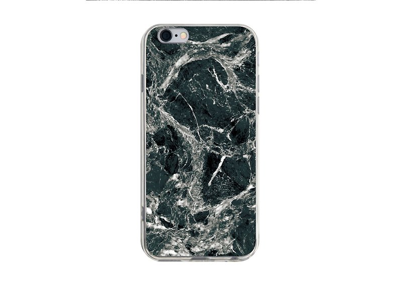 黑色云石纹透明手机壳iPhone13 12 11 X Max三星华为小米PCTP-AM8 - 手机壳/手机套 - 塑料 黑色