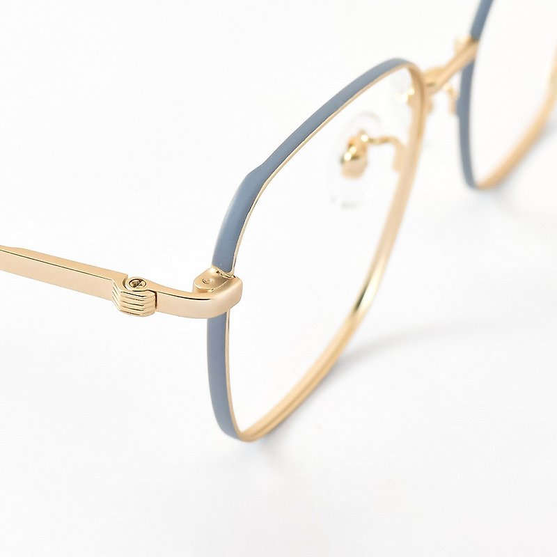 全新设计│厚圈方眼镜【钛气了!系列】－免费升级UV420滤蓝光镜片 - 眼镜/眼镜框 - 贵金属 多色