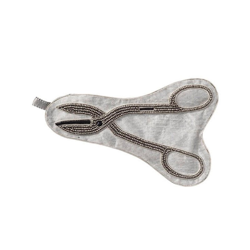 CRAFTSMAN POUCH Scissors 工具造型收纳袋-剪刀 - 零钱包 - 聚酯纤维 灰色