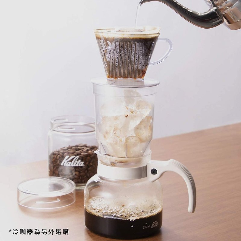 【日本】Kalita Café Do 102 树酯滤杯手冲组 (750cc咖啡底壶) - 咖啡壶/周边 - 塑料 透明