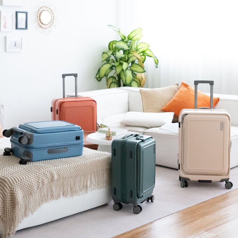 MONOCOZZI - 精选行李箱2合1优惠组合 (34/72公升) - 行李箱/行李箱保护套 - 聚酯纤维 多色