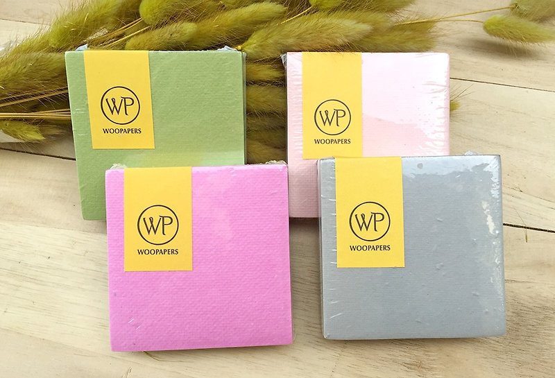 Goody Bag - 小文青彩色种子便条纸砖组合 - 便条纸/标签贴 - 纸 