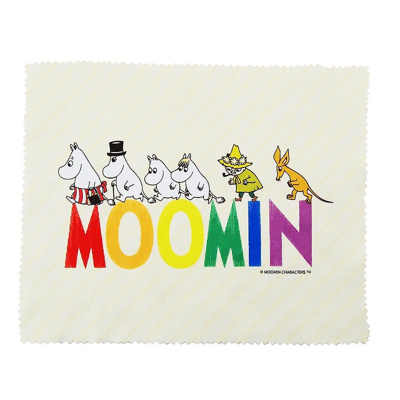 Moomin授权 - 光学拭镜布【Happy Family】 - 眼镜盒/眼镜布 - 其他材质 多色
