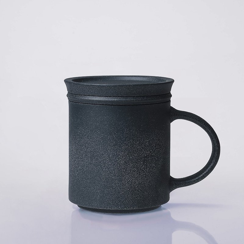 不二堂│T-MUG 黑色岩矿马克杯(黑胆) - 咖啡杯/马克杯 - 其他材质 