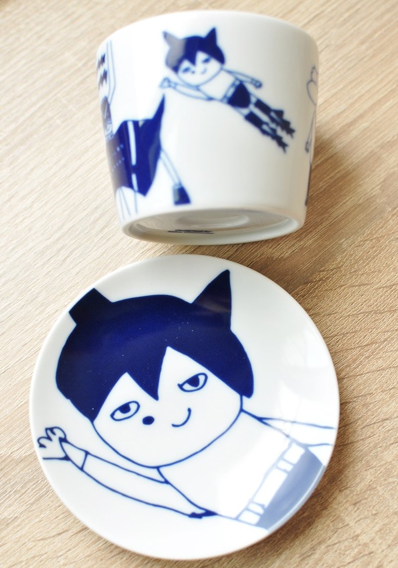 【超值福袋】原子小金刚款日本制陶瓷下午茶四件组-仅一组 - 其他 - 瓷 蓝色
