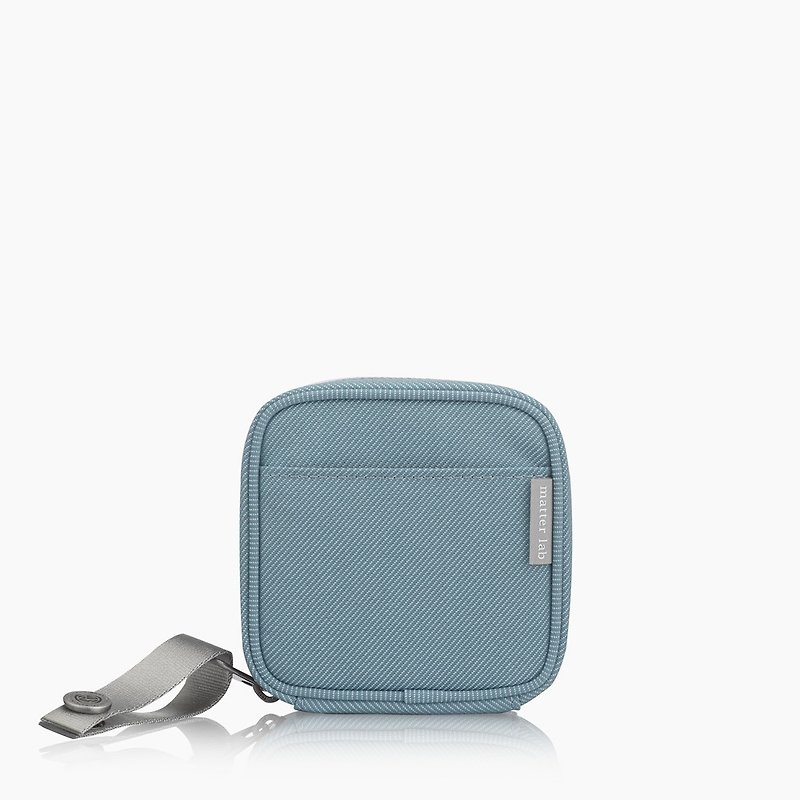 Blanc Macbook电源 线材 小物收纳袋-湖光绿 - 电脑包 - 防水材质 绿色