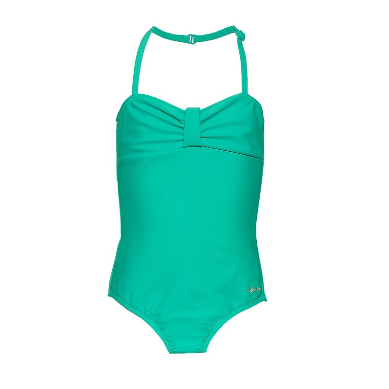 ABIGAIL 童装: 褶纹连身泳衣 - 泳衣/游泳用品 - 其他材质 绿色