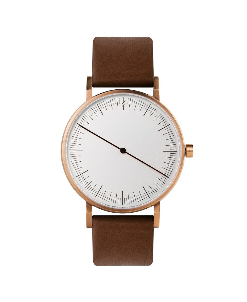 Simpl Watch - Ochre Brown - 男表/中性表 - 不锈钢 金色