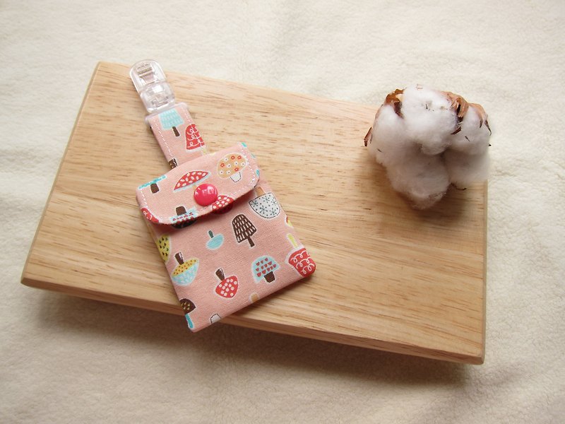 【平安福袋】爱丽丝的彩色香菇朵朵平安福袋(粉红色) - 满月礼盒 - 其他材质 多色