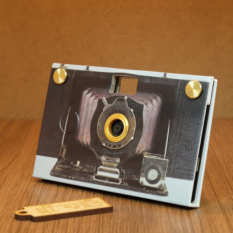 Paper Shoot 纸可拍 环保 纸相机 复古相机 1910 - 相机 - 纸 银色