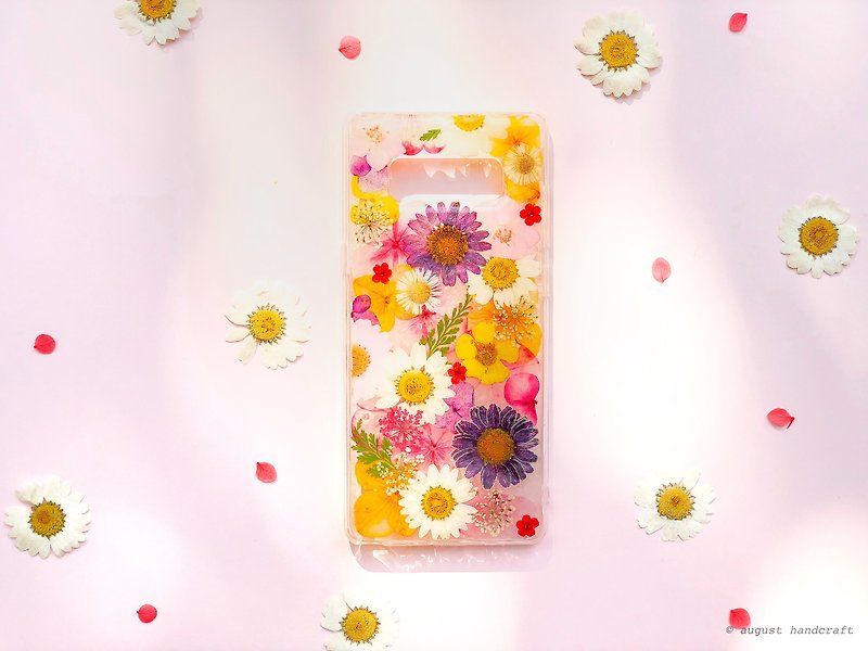 繡滿 乾花手機殼 Pressed flower Phone Cover - 手机壳/手机套 - 植物．花 多色