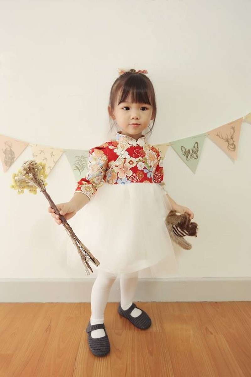 旗袍改良式礼服 可做短袖 - 其他 - 棉．麻 