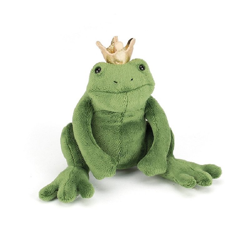 Jellycat Frederick The Frog Prince 11cm 青蛙王子 - 玩偶/公仔 - 棉．麻 绿色