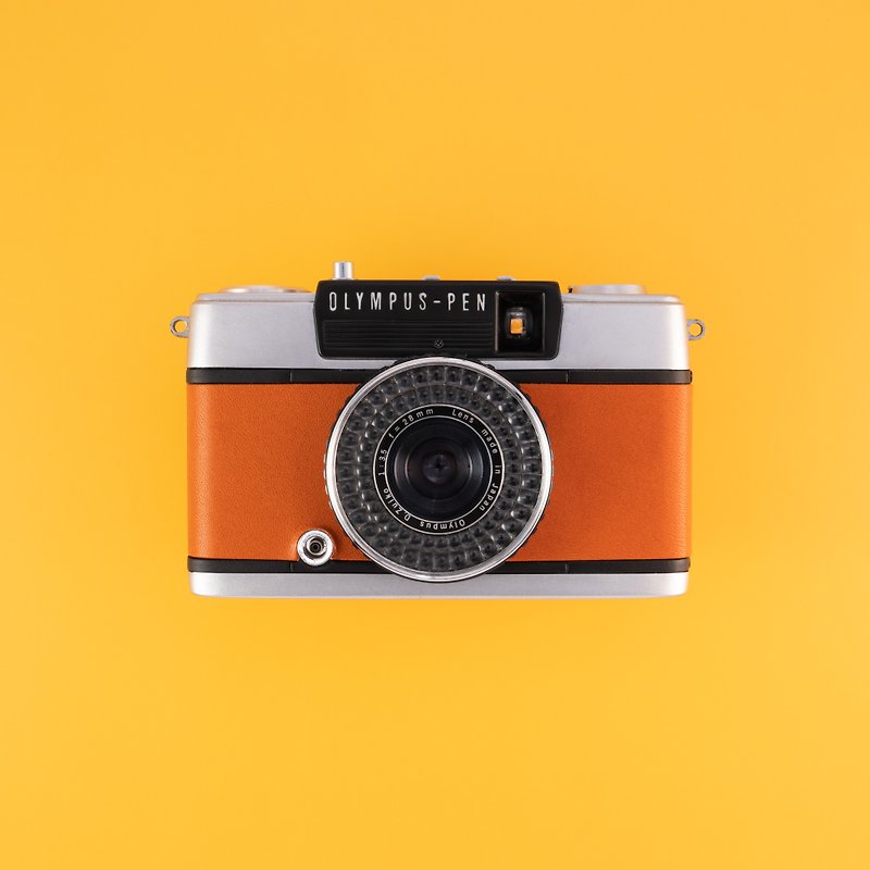 ヴィンテージ OLYMPUS PEN EE-3 Sunset サンセット - 相机 - 其他金属 橘色