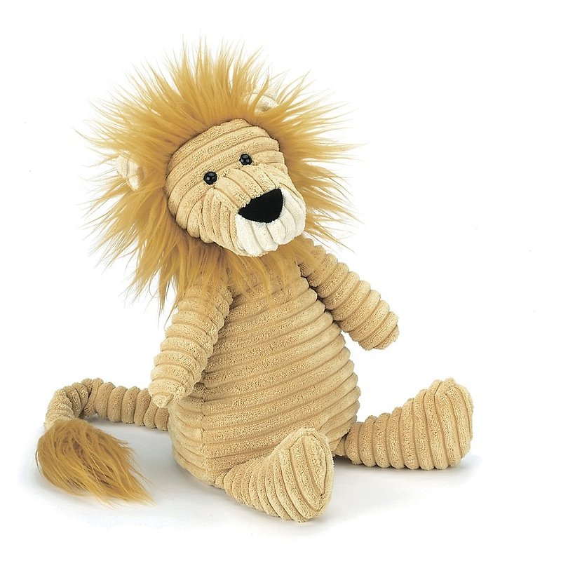 Jellycat Cordy Roy Lion 粗线条狮子 38cm - 玩偶/公仔 - 聚酯纤维 黄色