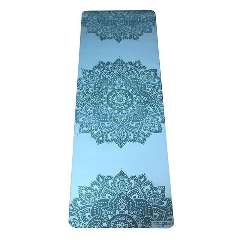 【Yoga Design Lab】Infinity Mat PU瑜珈垫 5mm - Aqua - 瑜珈垫 - 其他材质 蓝色