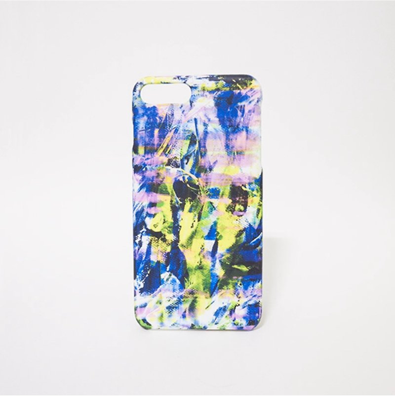 塞纳河/抽象画转印手机壳 雾面硬壳 iPhone 手机壳订制 - 手机壳/手机套 - 塑料 蓝色